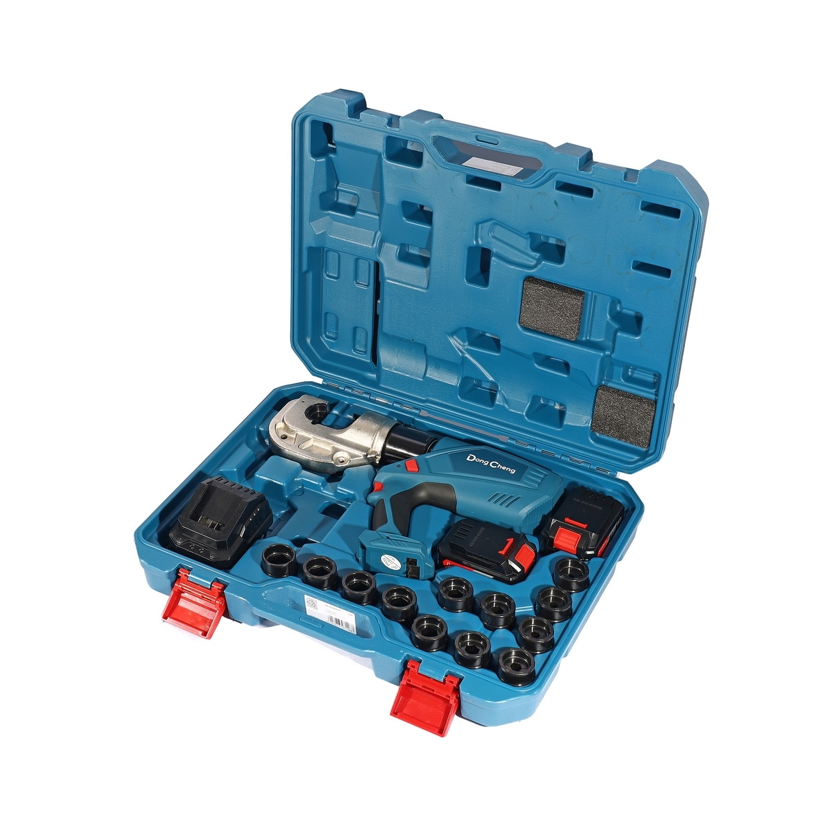 Dong Cheng DCYH400 คีมย้ำสายไฟไร้สาย 16-400mm 20V แบตx2