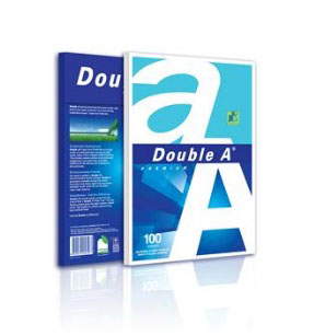 กระดาษถ่ายเอกสาร A4 / 80 แกรม (100 แผ่น) Double A