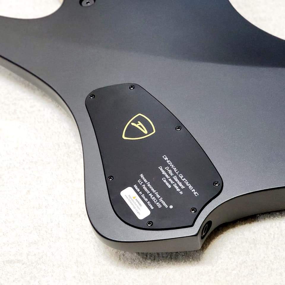 DINGWALL D ROC STANDARD R3-5 - MATTE METALIC BLACK