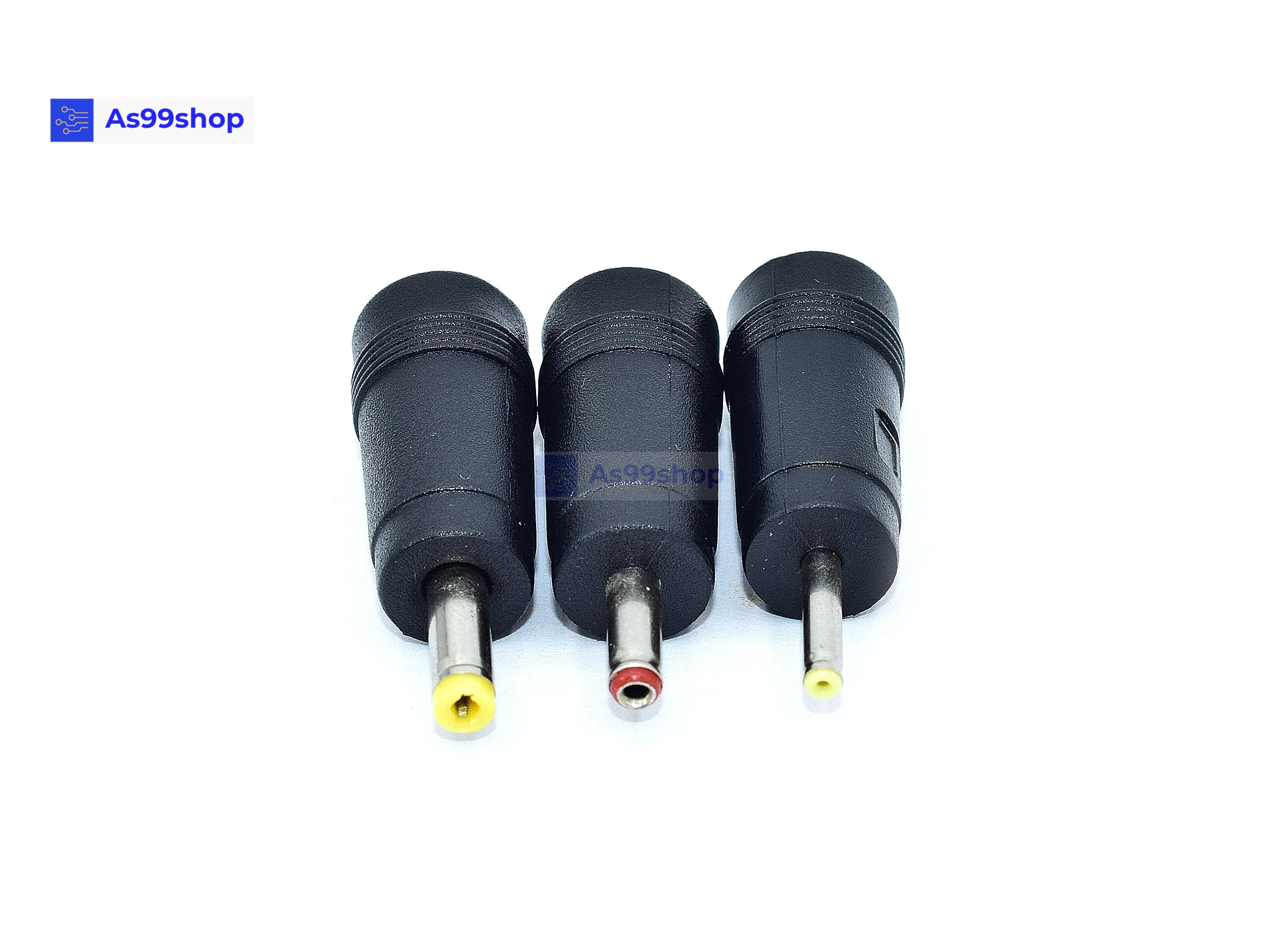 หัวแปลง DC power adapter 5.5*2.1 female to 2.5*0.7 ,3.5*1.35 ,4.0*1.7