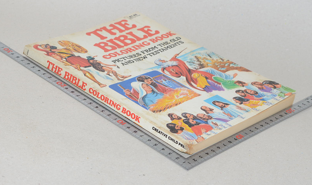 THE BIBLE COLORING BOOK