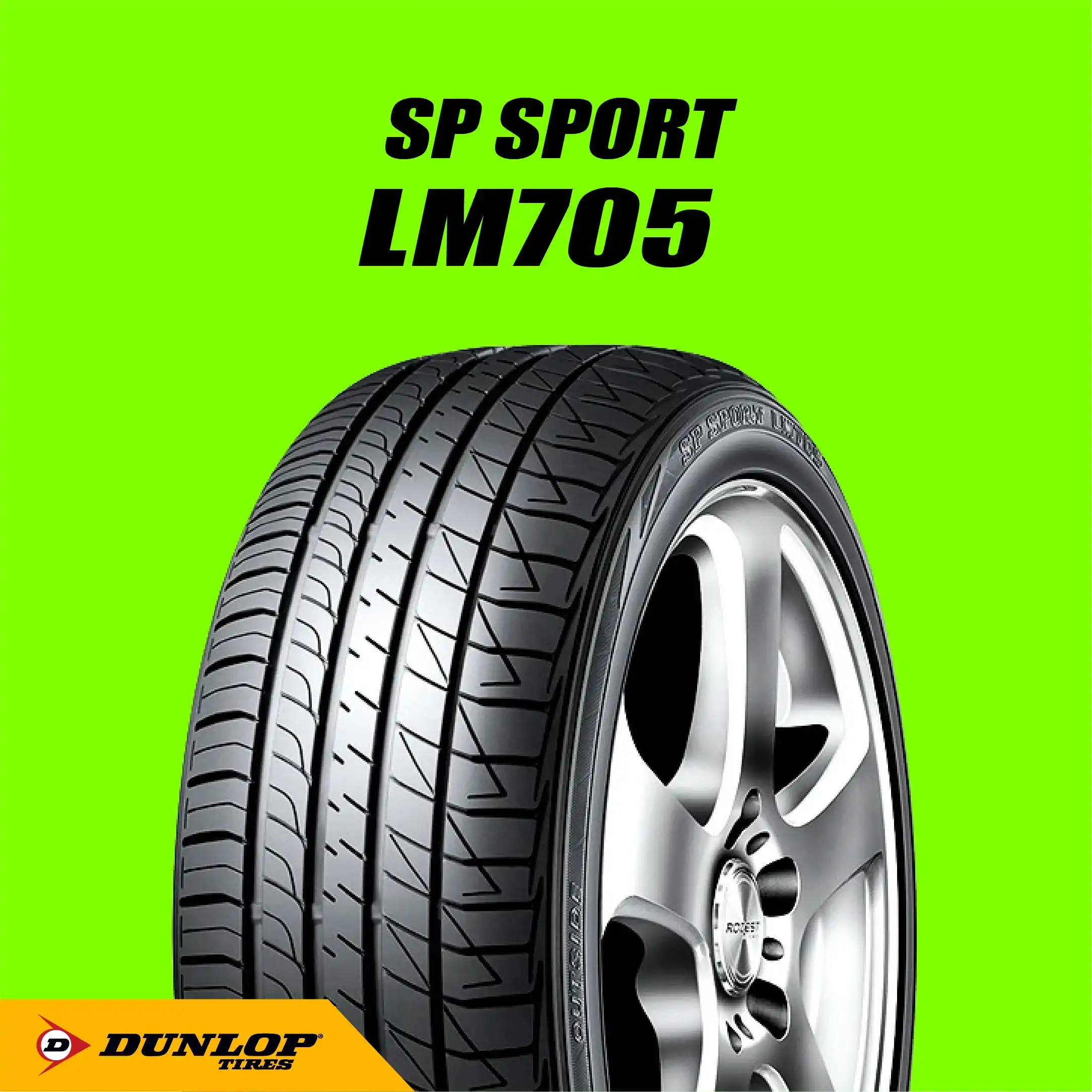 ยางDUNLOP LM705 ขนาด 205/70-15ราคาพิเศษ สั่งได้