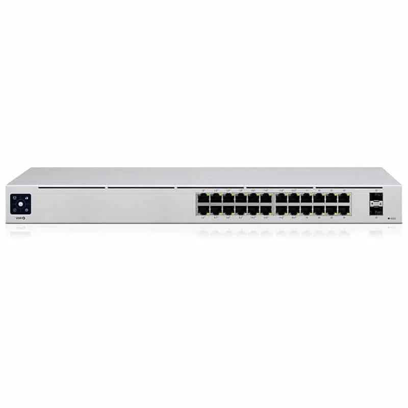 USW-24-POE,24-port, Layer 2 PoE switch