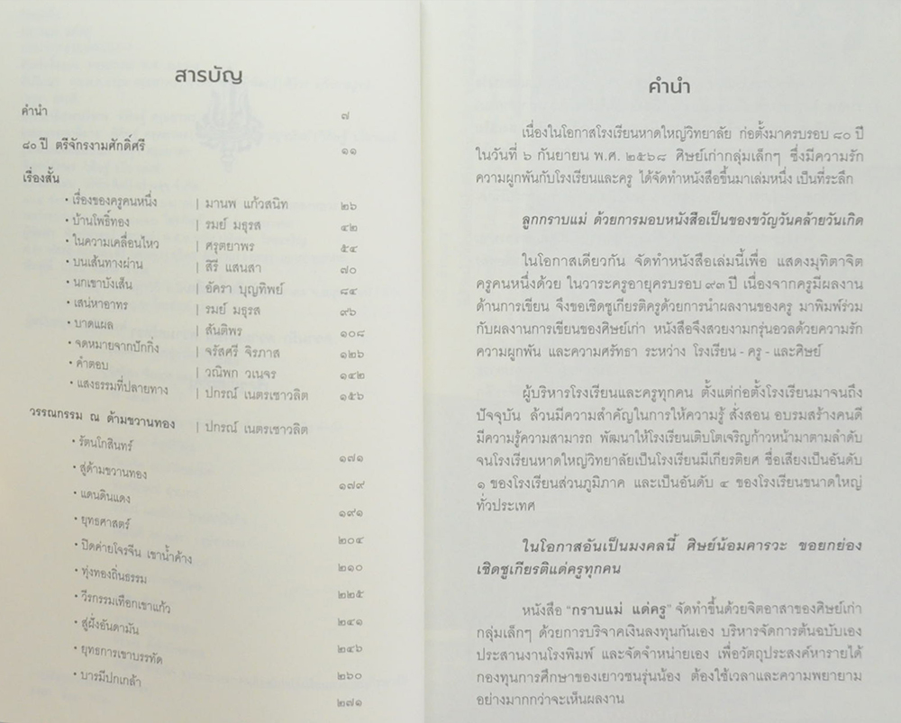 กราบแม่ แด่ครู