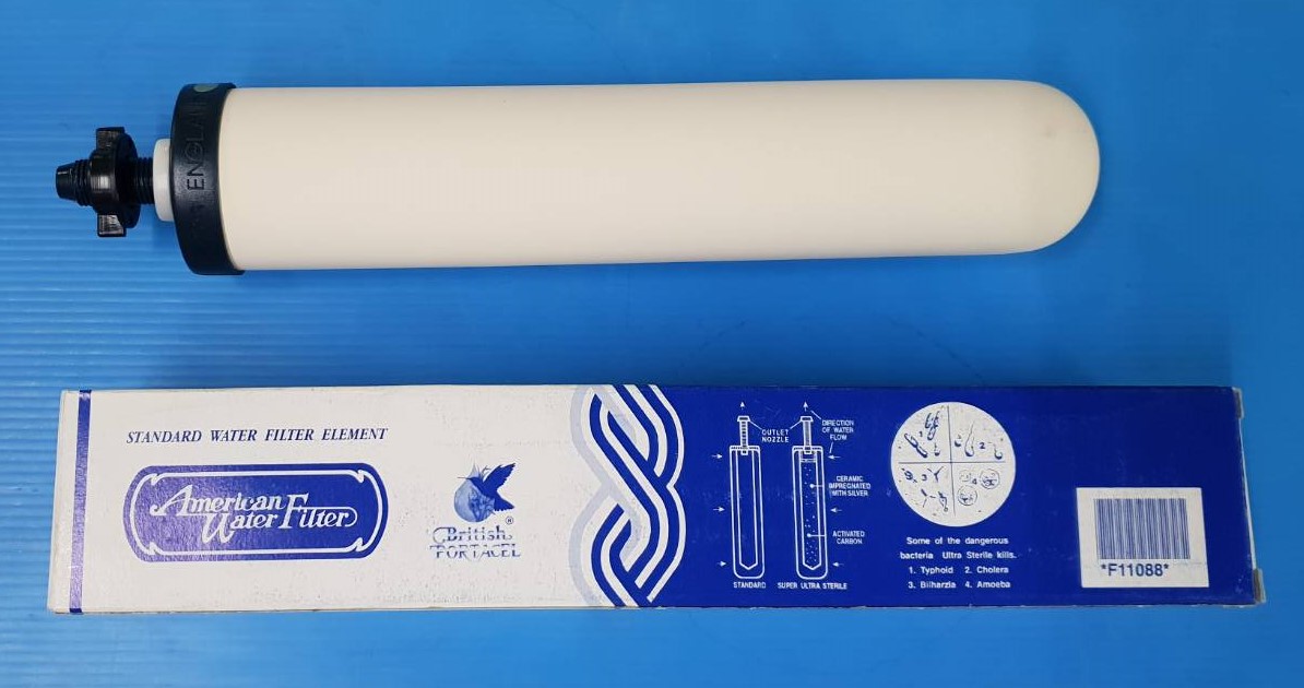 ไส้ฝาสีน้ำเงิน AMERICAN WATER FILTER