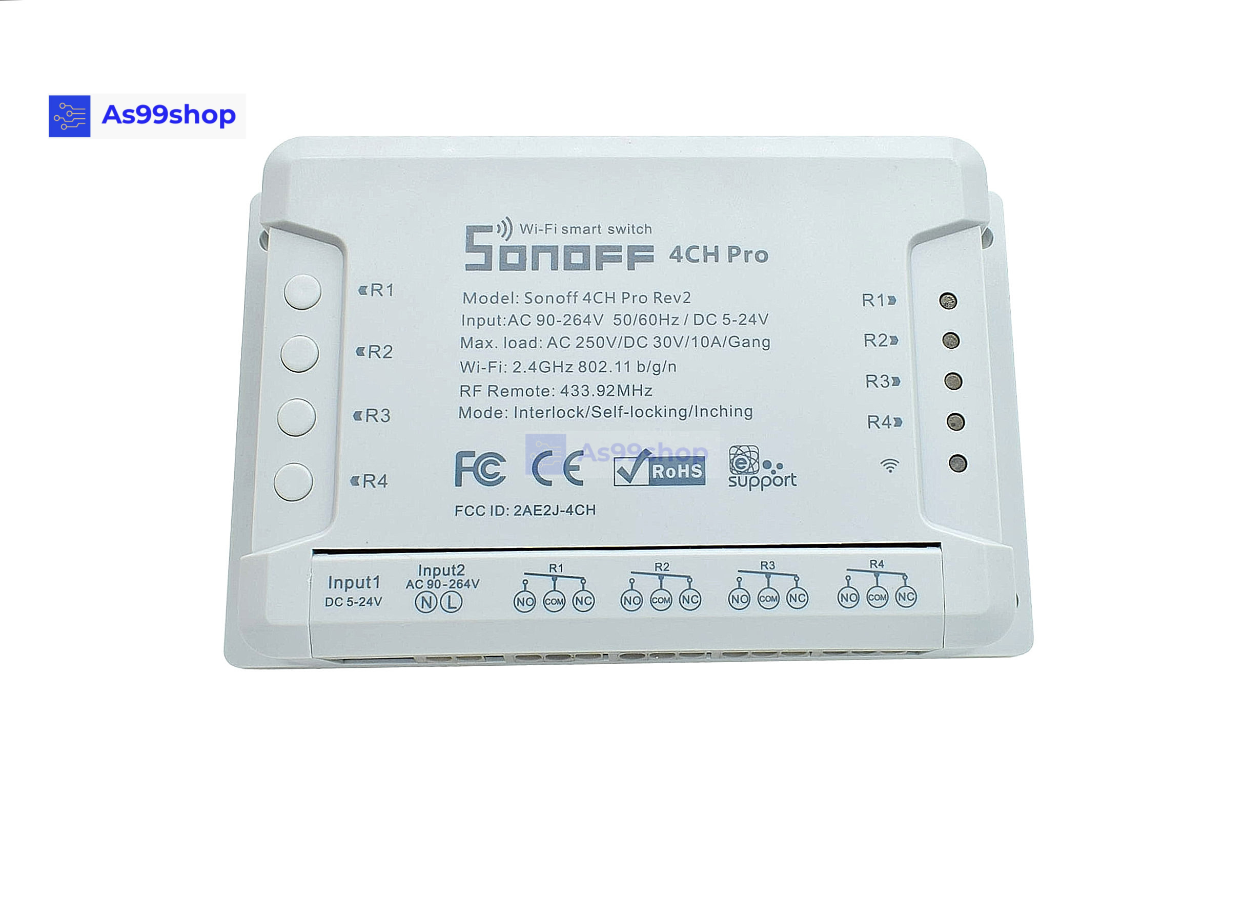 SONOFF 4CH PROR2 Wi-Fi Smart Switch