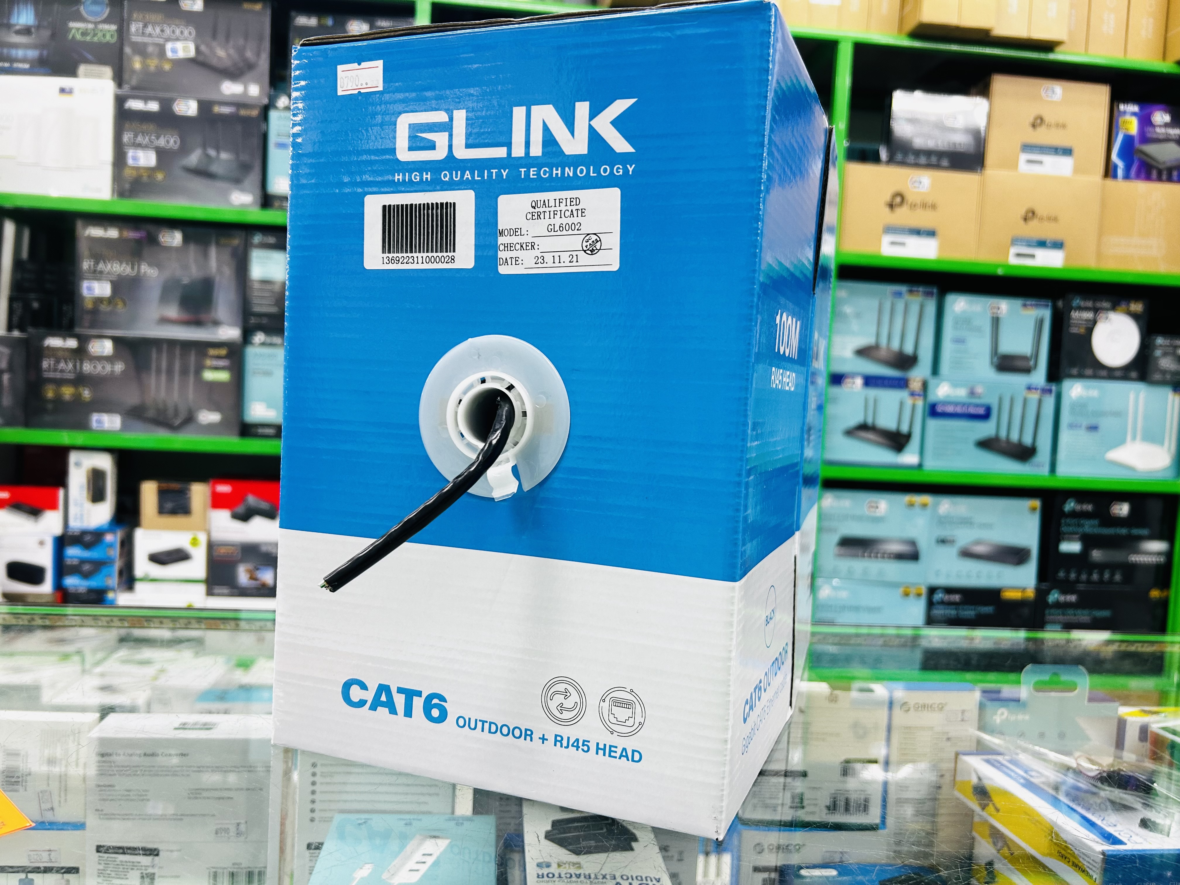 GLINK GL-6002 CAT6 Outdoor Gigabit CAT6 Ethernet Cable