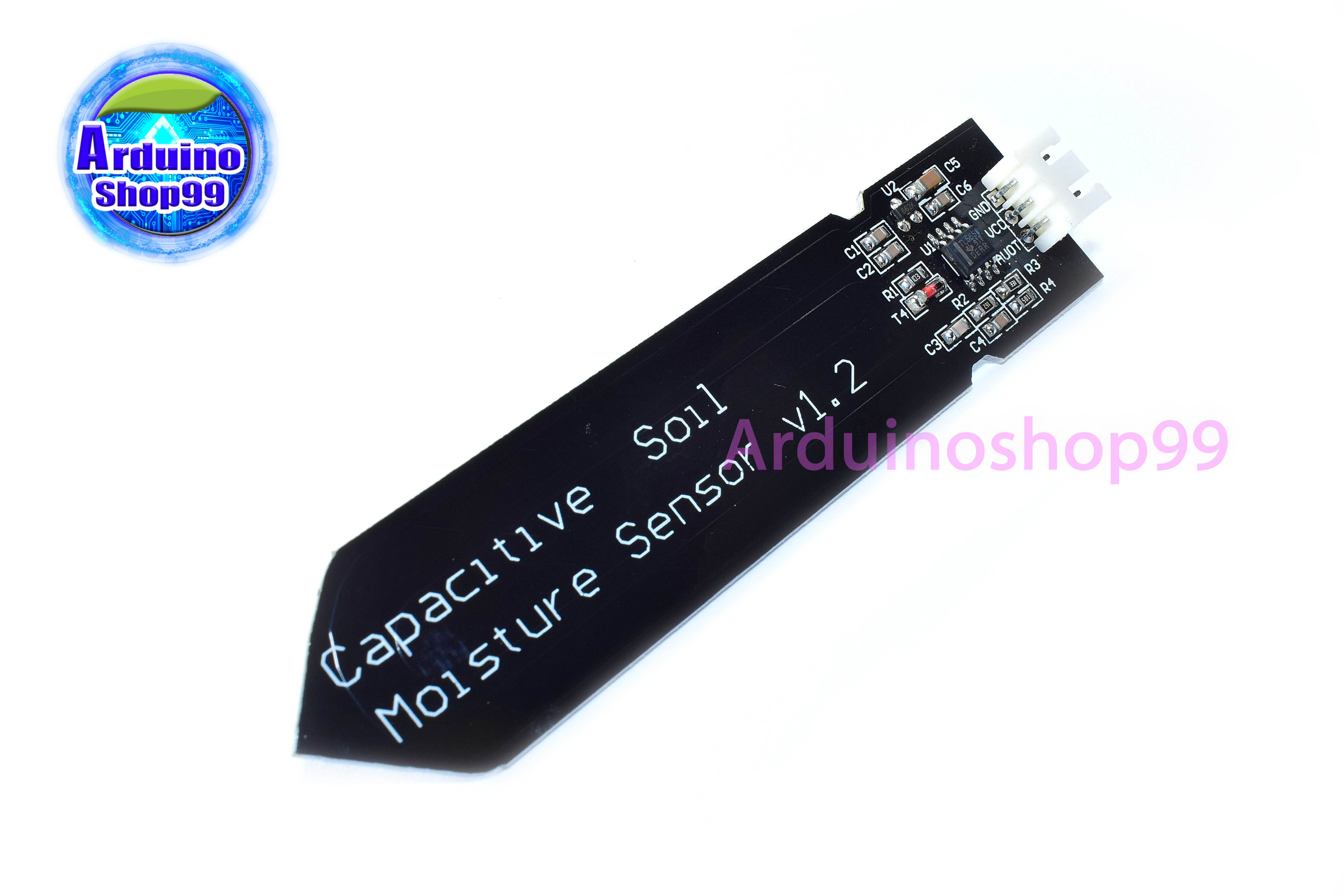 Capacitive soil moisture sensor V1.2 เซ็นเซอร์วัดความชื้นในดินแบบ Capacitive
