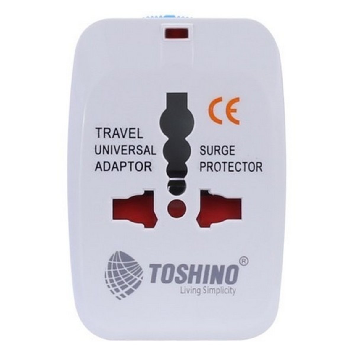 TOSHINO DE-204 Adapte สีขาว 4in1 10A/2300W