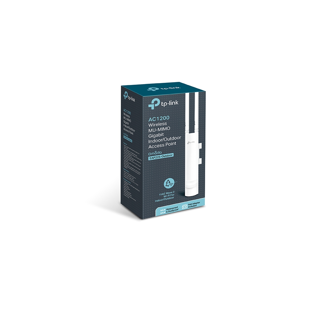 EAP225-Outdoor AC1200 Wireless MU-MIMO Gigabit Indoor/Outdoor Access Point