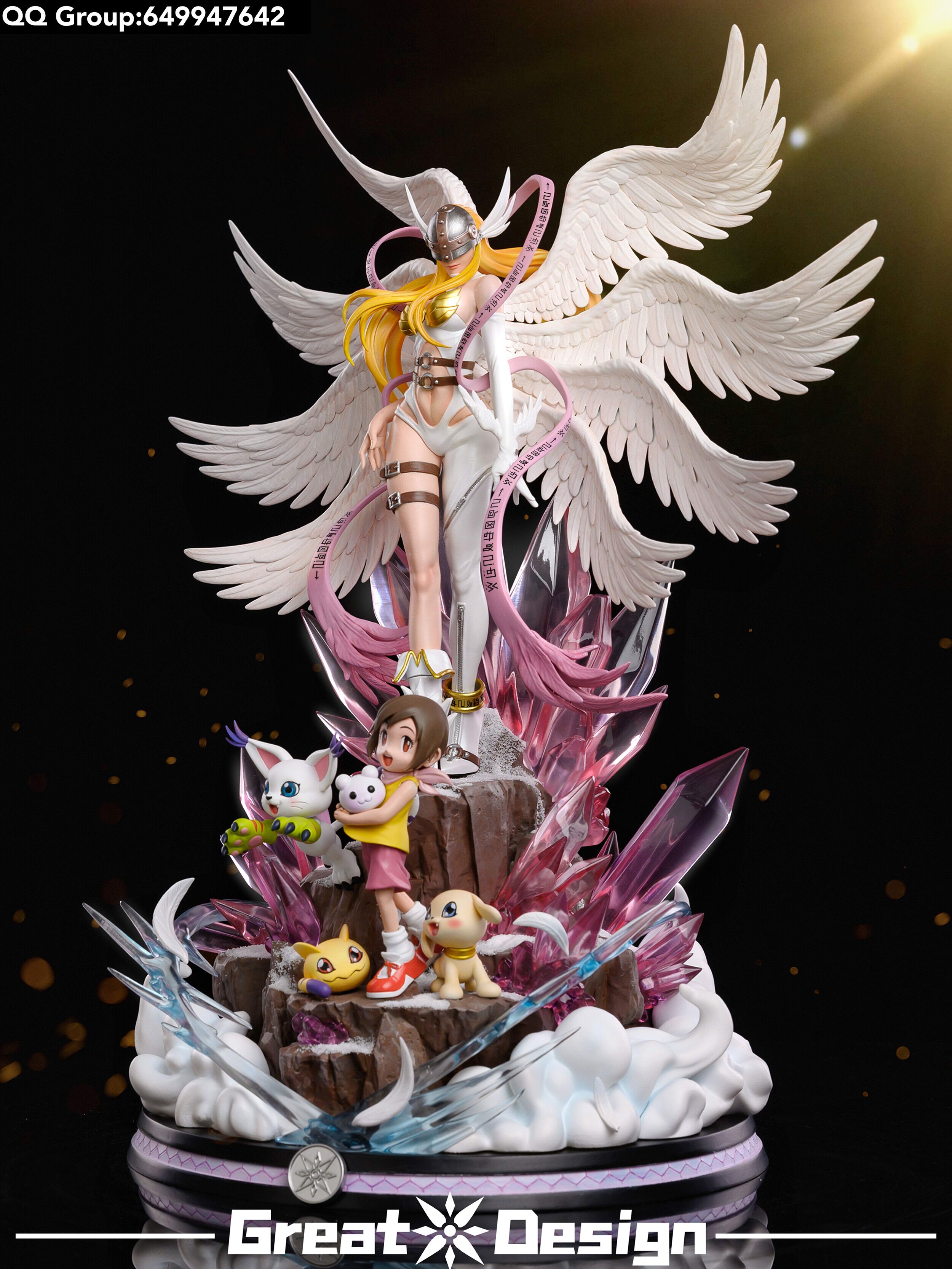 Great Design STUDIO - Angewomon Evolution with Hikari Digimon Adventure ดิจิม่อนแอดเวนเจอร์