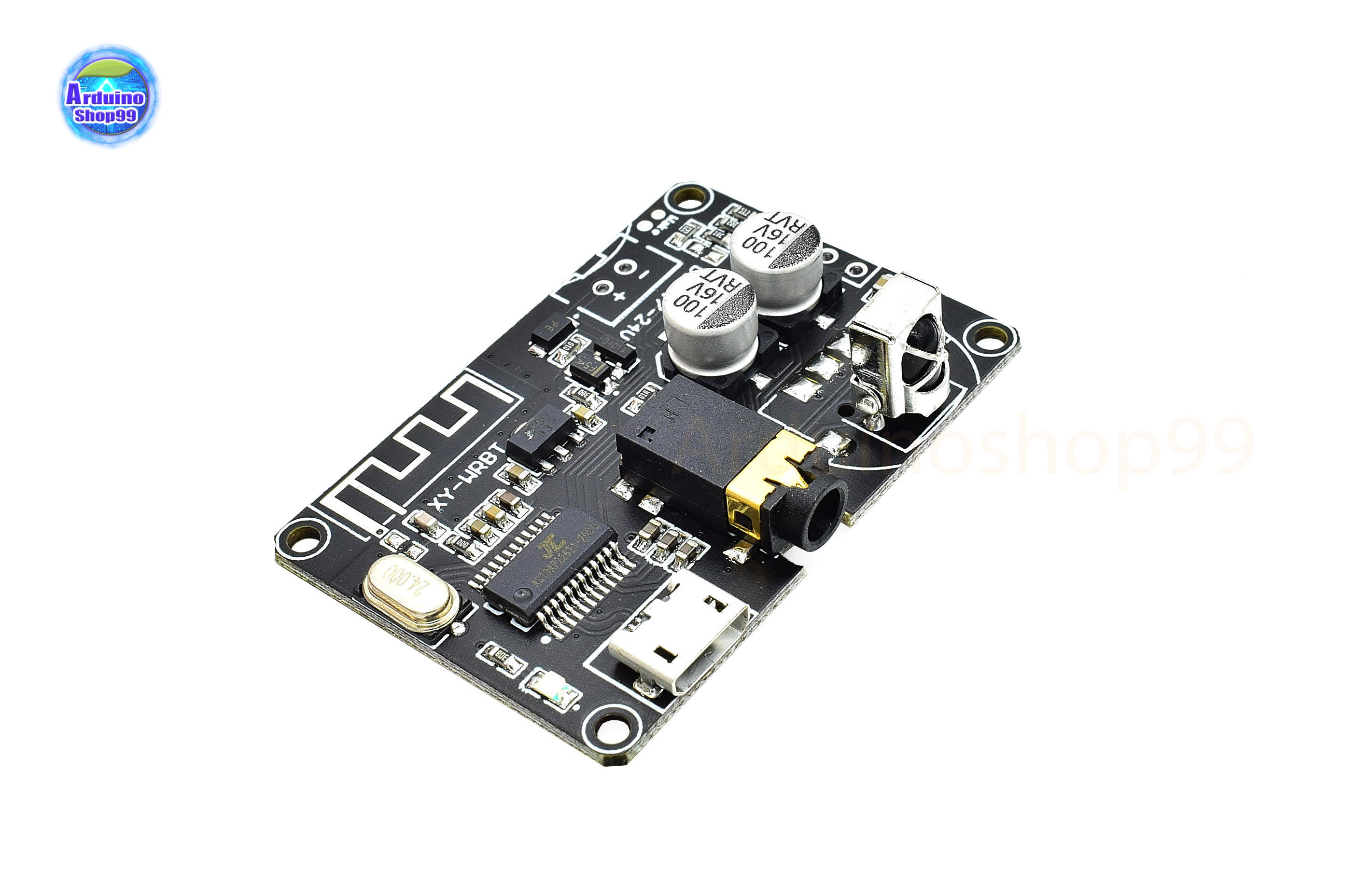 Bluetooth 5.0 decoder board stereo speaker amplifier XY-WRBT + Remote