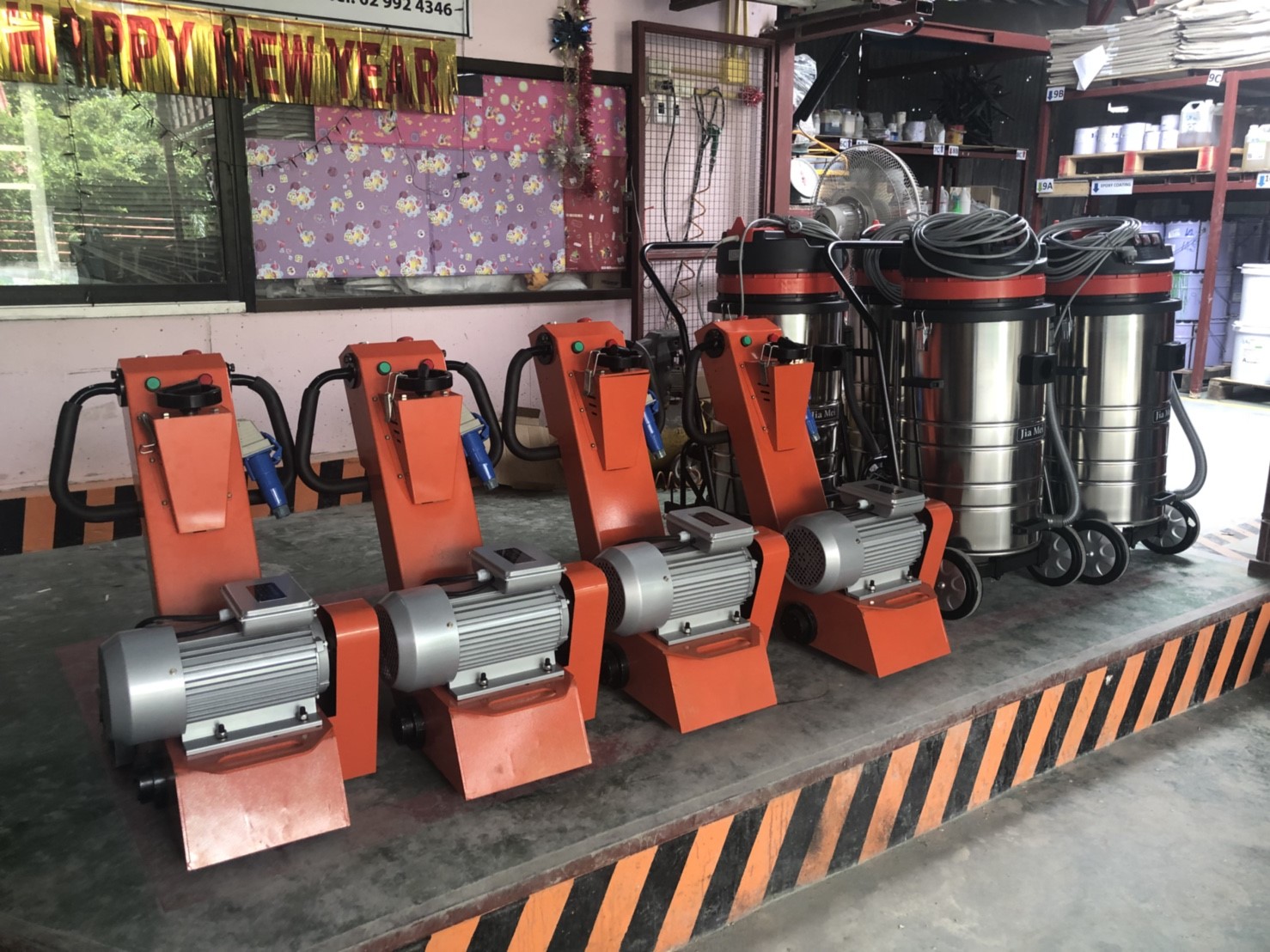 SC200E เครื่องขูดผิวคอนกรีต (Scarifying Machine) 220V.