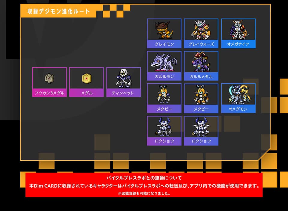 BANDAI DIGIMON Vital Bracelet Digital Monster - Dim Card Omegamon Medarot Version(ดิมการ์ดเมดาร็อท)ดิจิม่อน เมดาร็อท