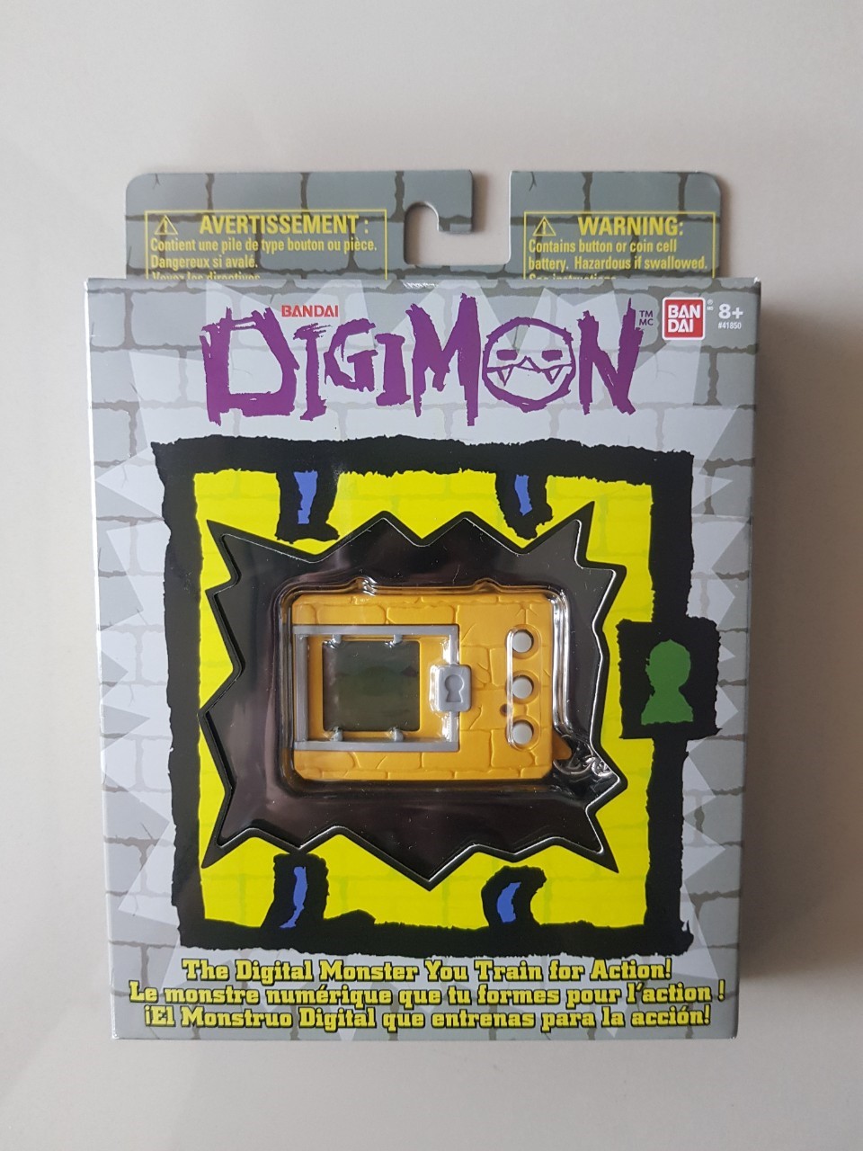 Digital Monster V-pet Ver.20TH ENG Version YELLOW COLOR [LOT US]
