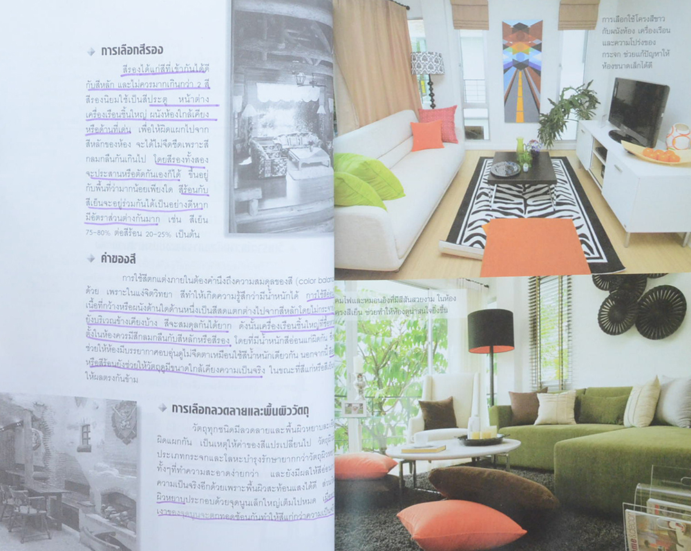 ศิลปะการออกแบบตกแต่งภายใน (ขายตามสภาพ)