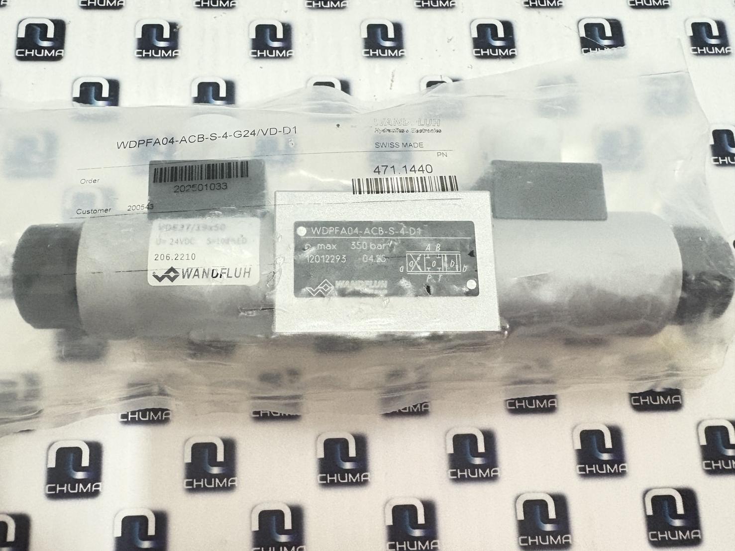 Wandfluh, WDPFA04-ACB-S-4-D1