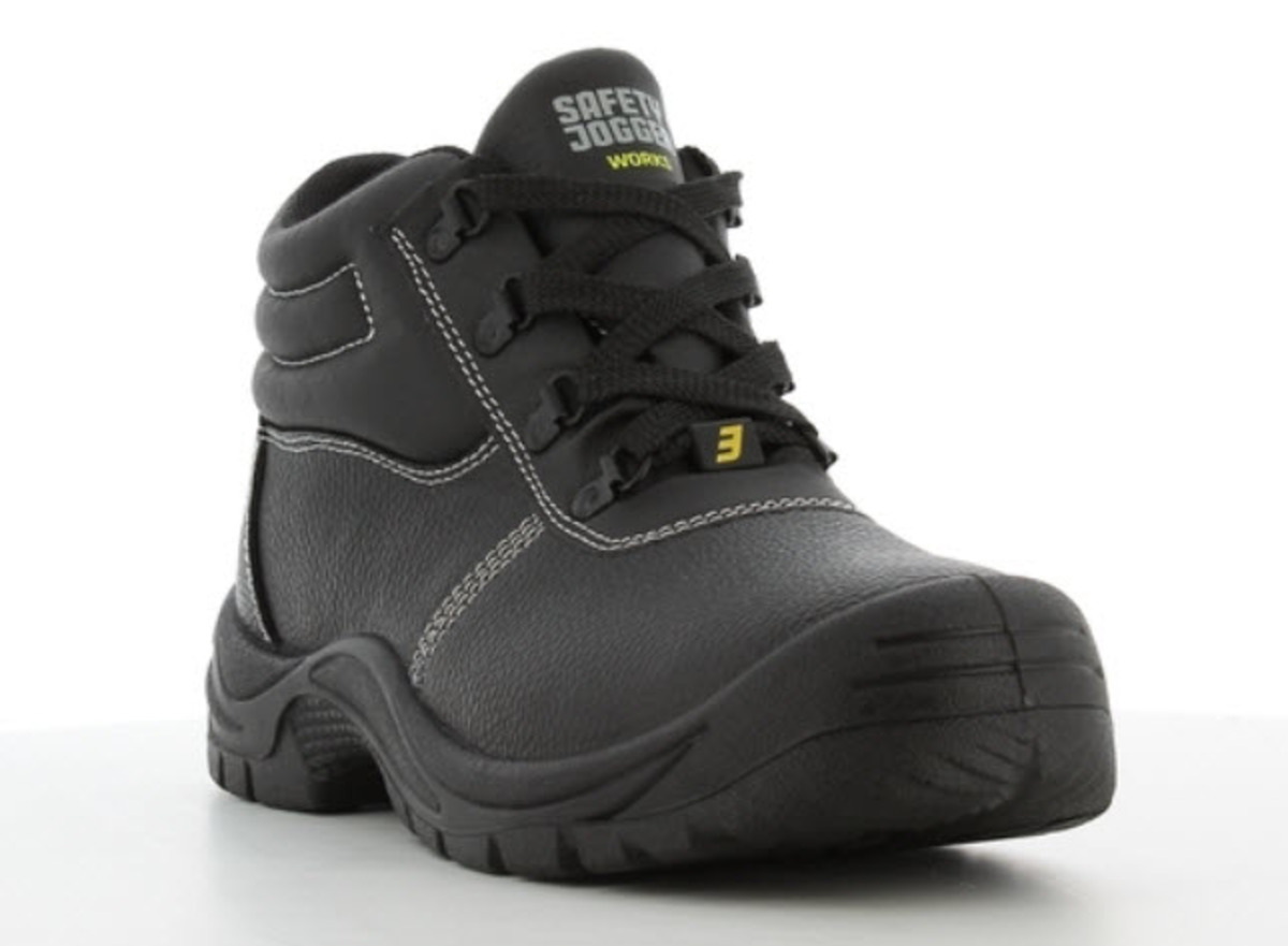 JOGGER รุ่น SAFETYBOY รองเท้าเซฟตี้ หนังแท้ หุ้มข้อ หัวเหล็ก No.EU 38-46