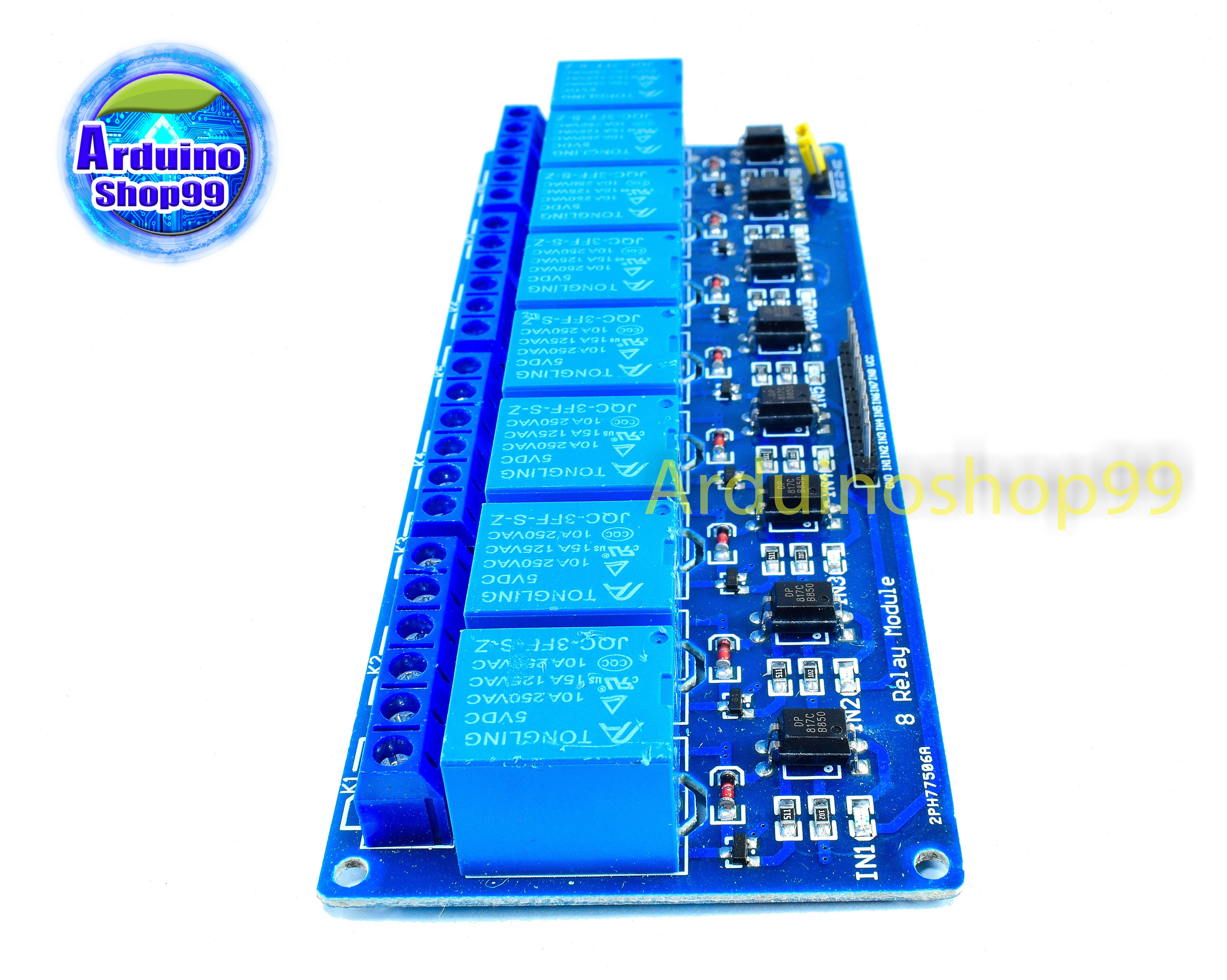 Relay 5V 8 channel 10A