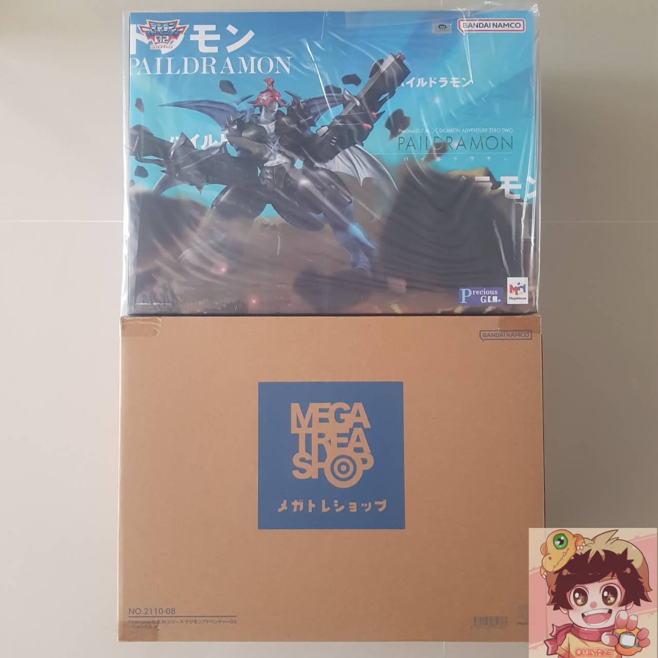 BANDAI DIGIMON PRECIOUS G.E.M. SERIES DIGIMON ADVENTURE 02 - Paildramon(Jogress Evolution)ดิจิม่อน ไพล์ดรามอน ดิจิมอนที่รวมร่างโดยเอ็กซ์วีมอนกับสติงมอน[MegaHouse] Bandai Premium >Limited Edition<