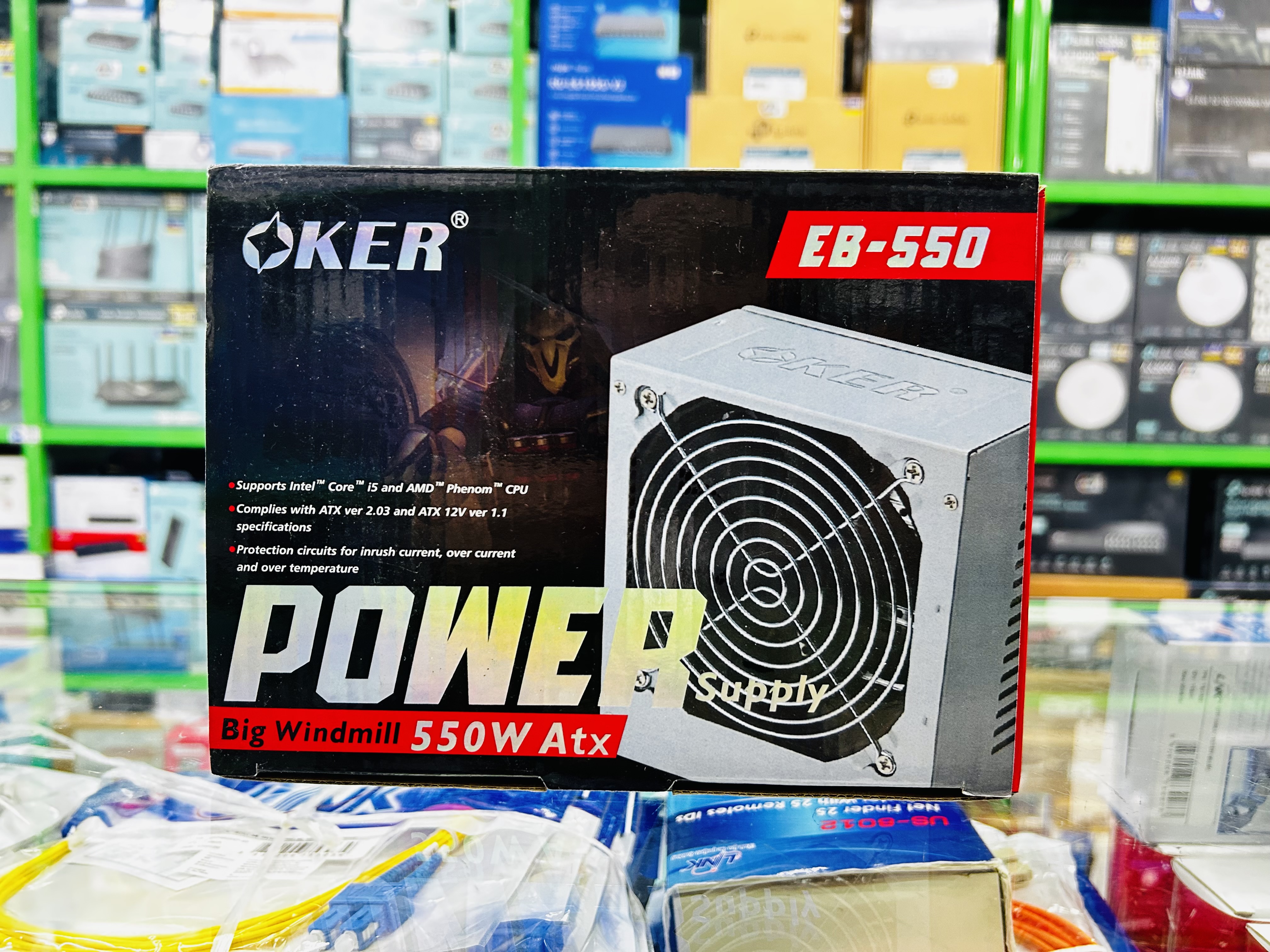 OKER EB-550 BIG WINDMILL 550W ATX POWER SUPPLY