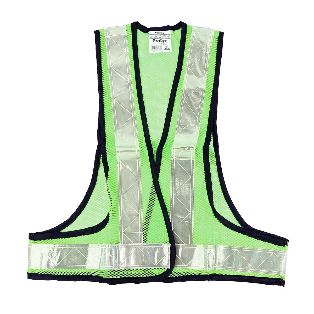 ProTape เสื้อกั๊กสะท้อนแสง ทรงวี เขียว