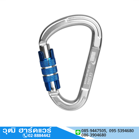 YAMADA รุ่น Y-CP/2T-A คาราบิเนอร์ทรงลูกแพร์ ล็อค 2 จังหวะ