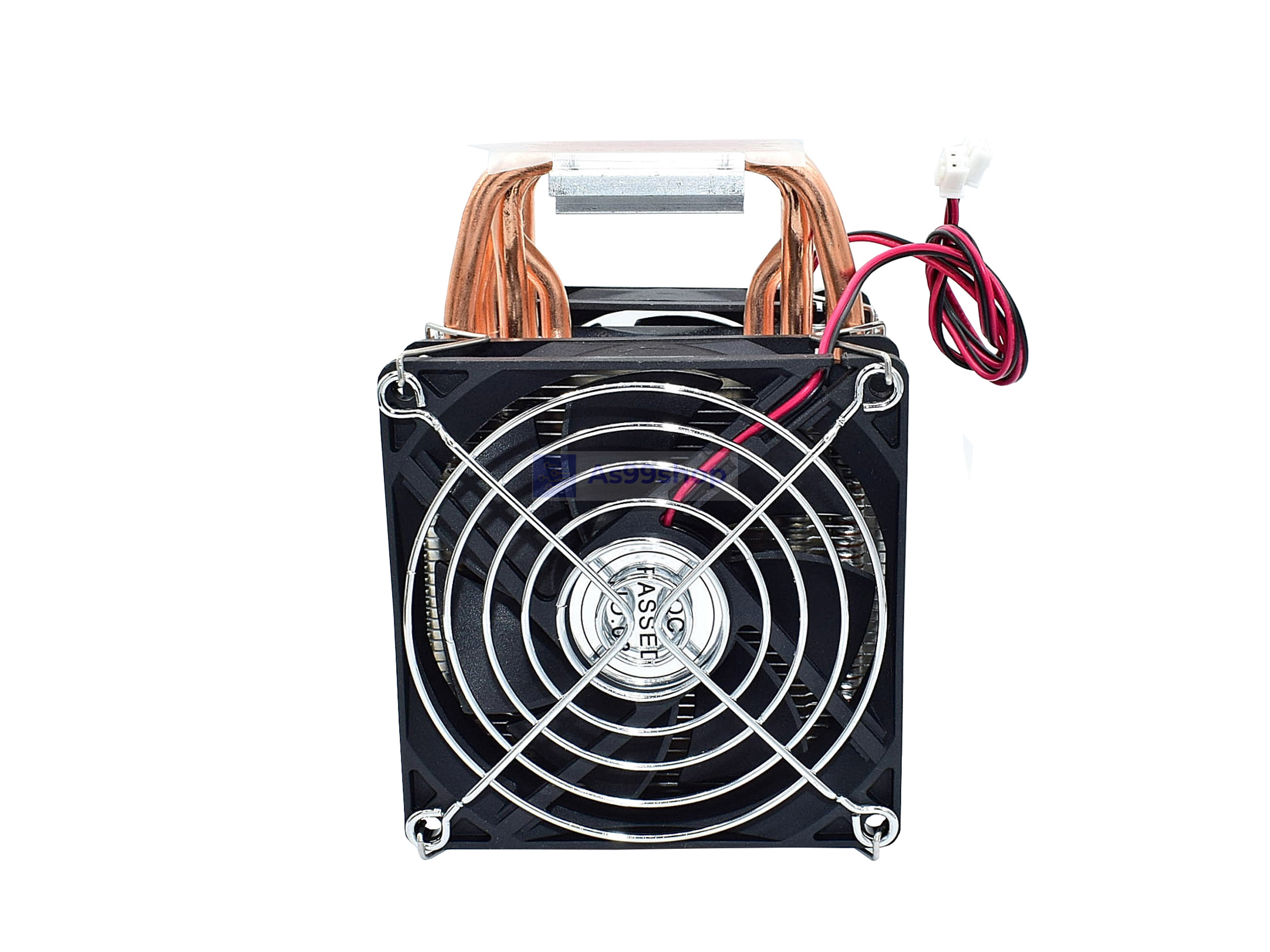 ชุดถ่ายเทความร้อนขนาด 6 ท่อ 6 heat pipe radiator 40*40 semiconductor refrigeration chip DIY