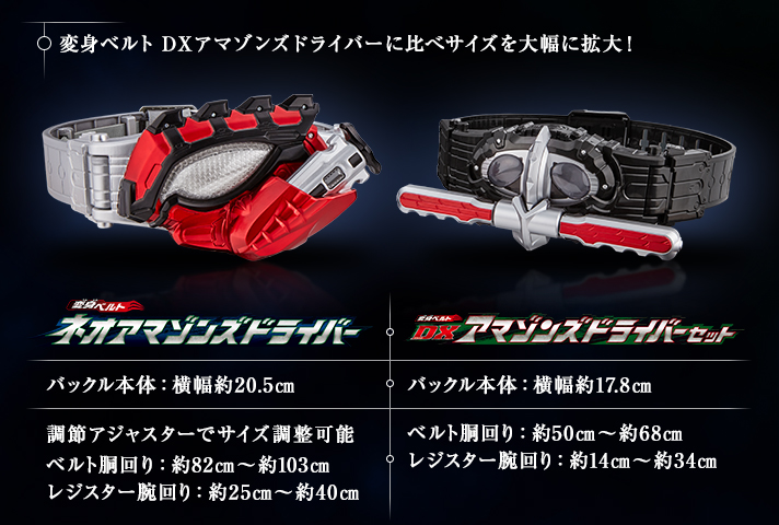 Kamen Rider Amazons - DX Neo Amazon Driver[Premium Bandai][USED]มาสค์ไรเดอร์อมาซอนนีโอ เข็มขัดมาสไรเดอร์