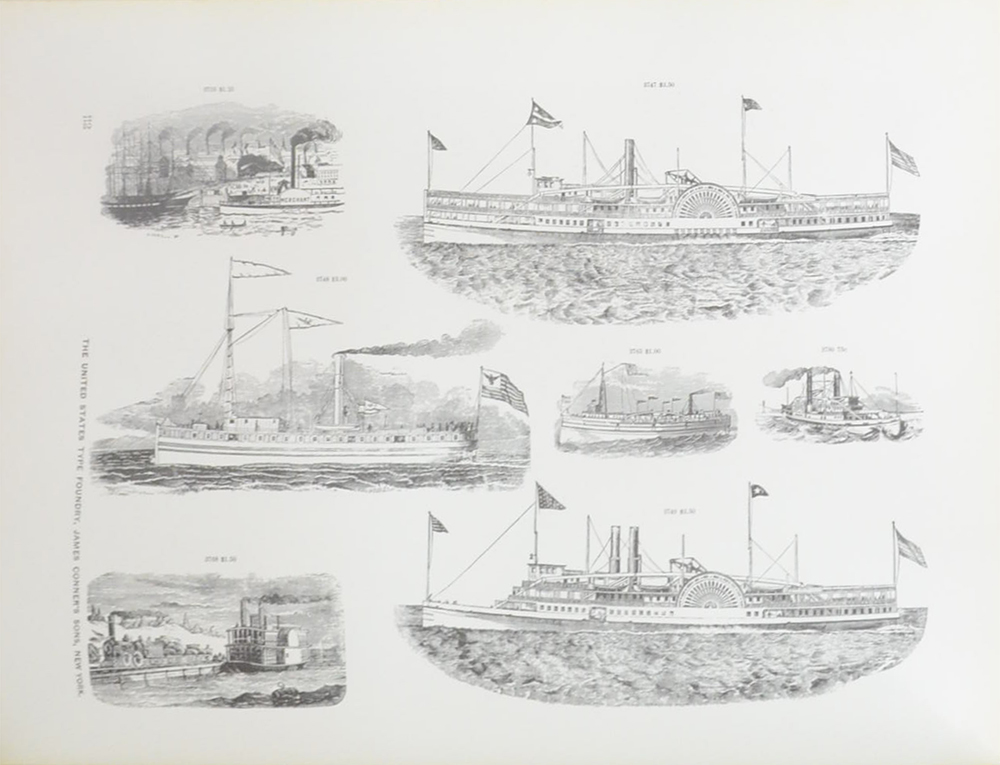 JAMES CONNER’S SONS ELEC TROTYPE SPECIMENS 1888
