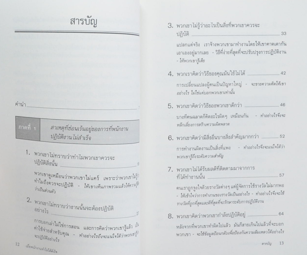 วิธีแก้ไขเชิงป้องกัน เมื่อพนักงานทำไม่ได้ดั่งใจ