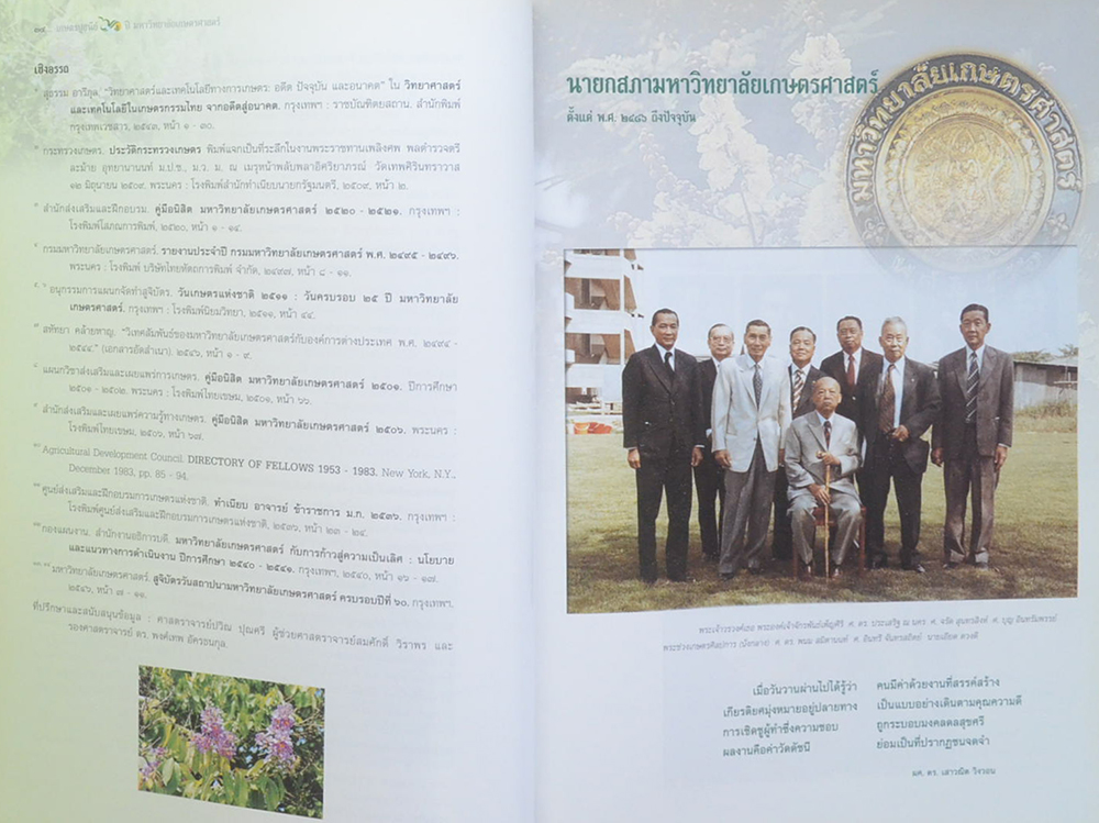 เกษตรปูชนีย์ 60 ปี มหาวิทยาลัยเกษตรศาสตร์