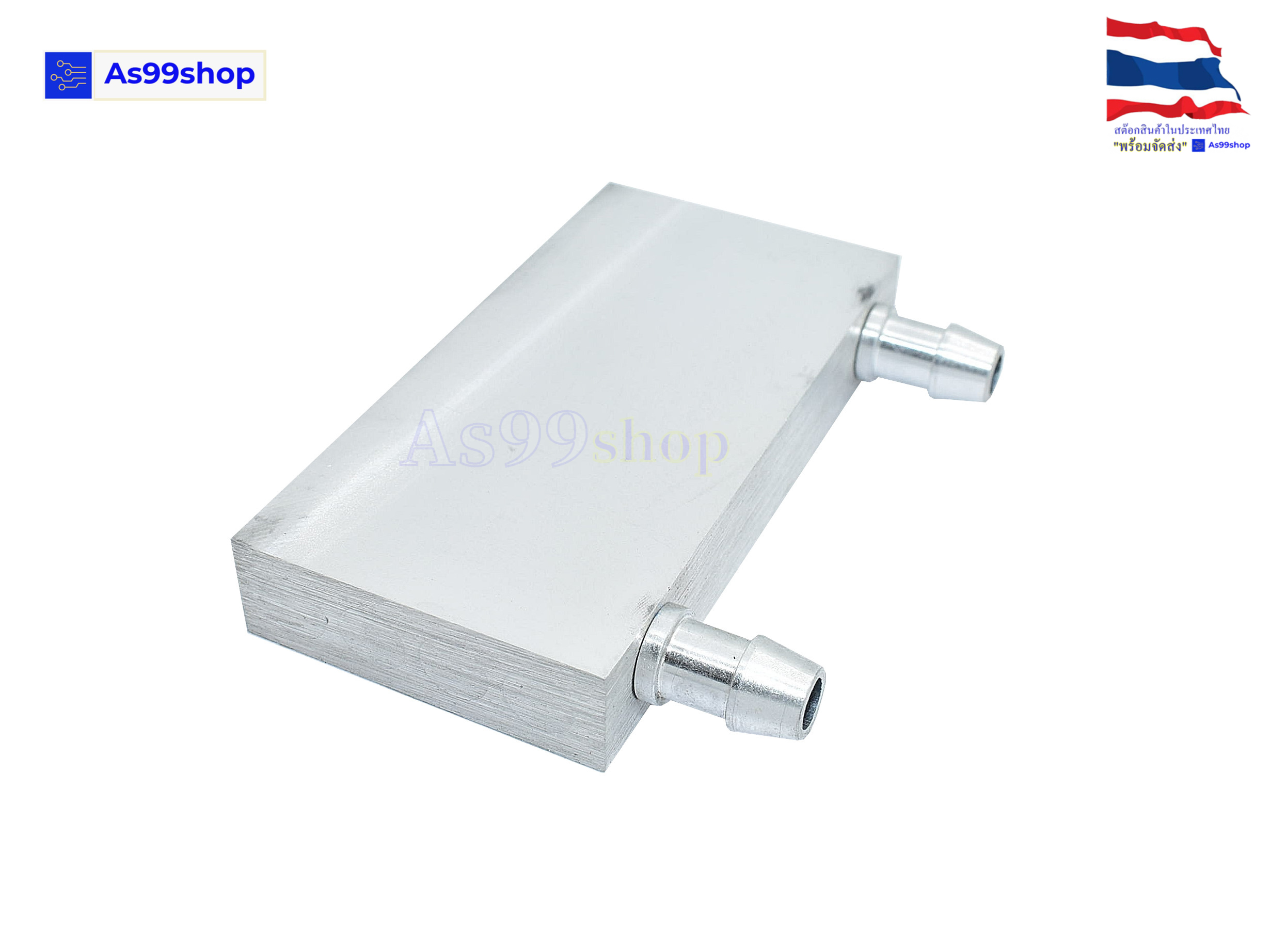 40*80*12 Water Cooling Head อลูมิเนียมบล็อก ฮีทซิงค์ระบายความร้อนหรือเย็น