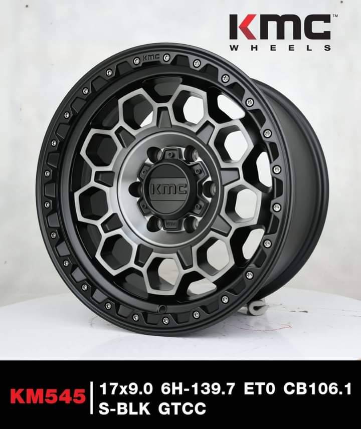 ล้อเเม็กซ์ KMC ล้อเเท้ KM545 ขอบ 17 ราคาพิเศษ