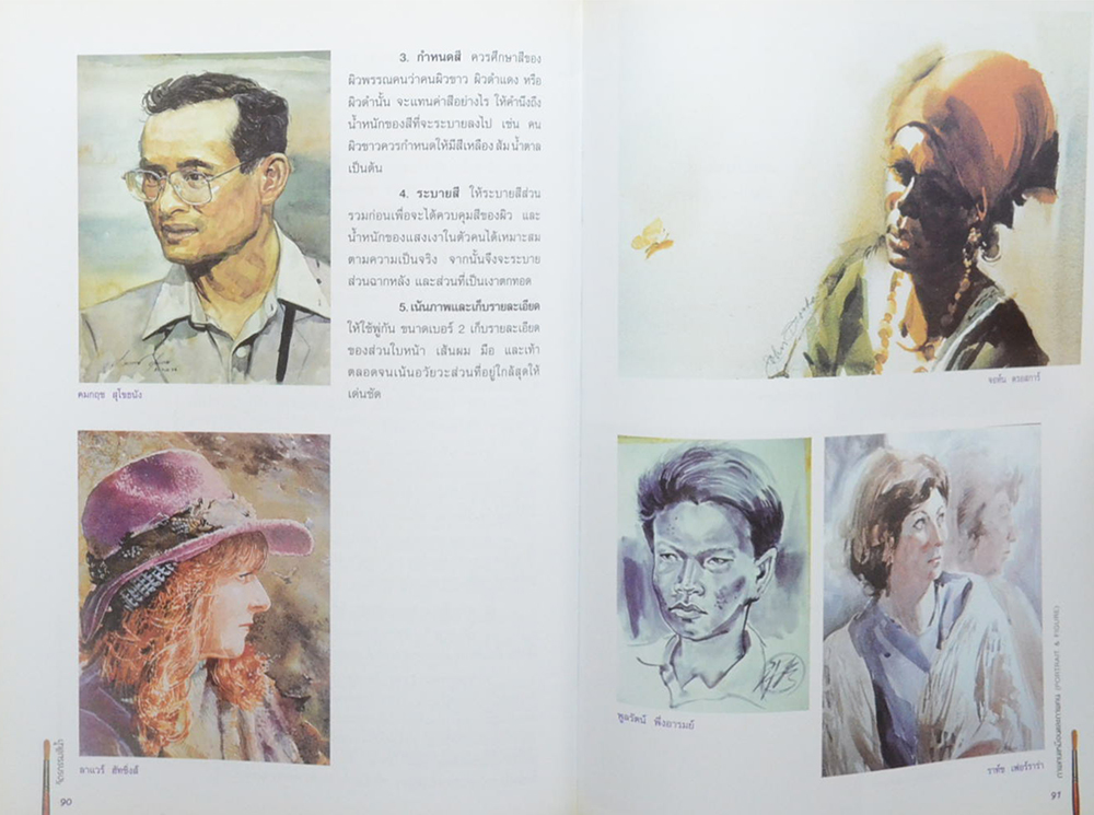 จิตรกรรมสีน้ำ (ขายตามสภาพ)