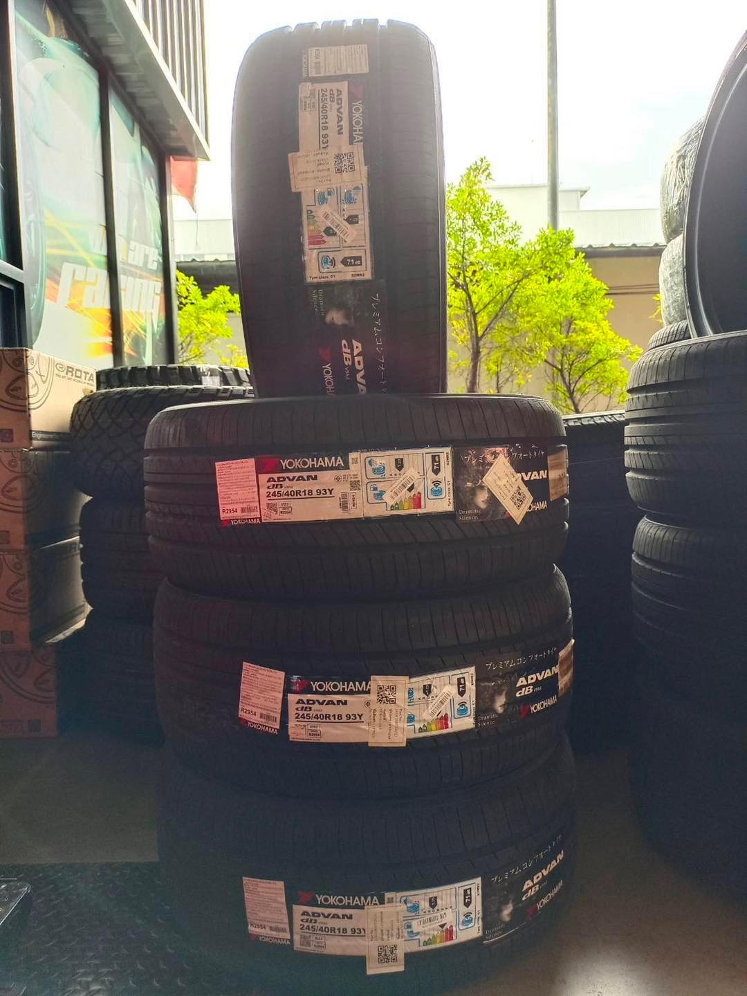 ยาง YOKOHAMA V552 ขนาด 255/45-20ราคาพิเศษ สั่งได้