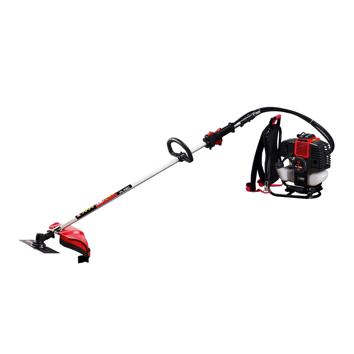 POLO PL-430 เครื่องตัดหญ้าสะพายหลัง ข้ออ่อน เบนซิน 2 จังหวะ 1.5HP