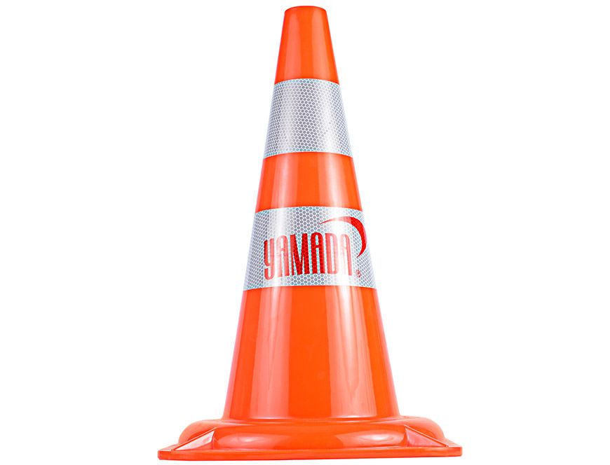 YAMADA รุ่น TC50 กรวยจราจร 50cm 2แถบ