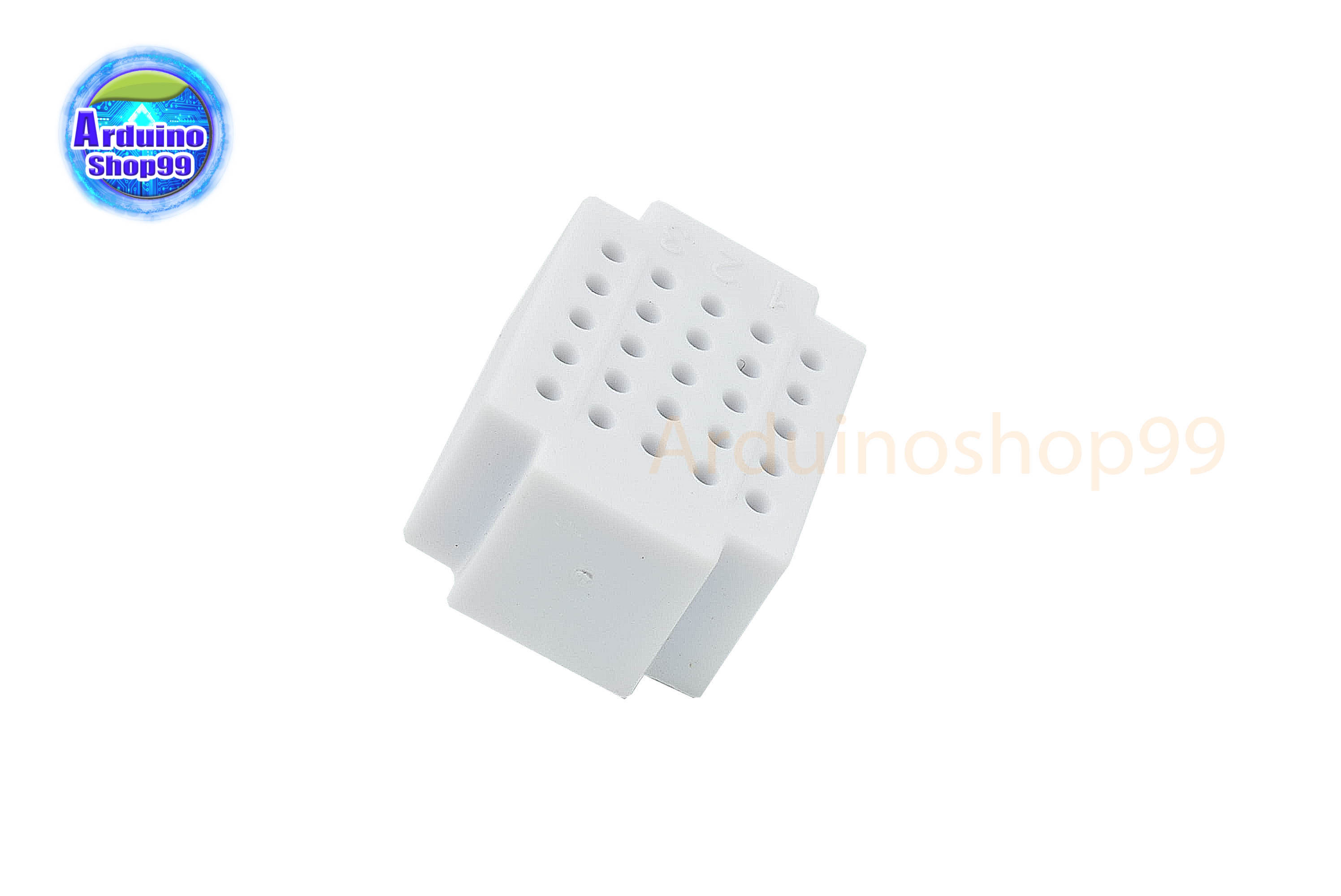 บอร์ดทดลองขนาดเล็ก-สีขาว ขนาด 25 ช่อง Protoboard Breadboard White 25 holes