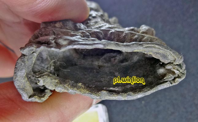 พระพุทธรูปทรงเครื่องสมัยรัตนฯ เนื้อตะกั่วสนิมแดง หน้าตัก 1 นิ้ว