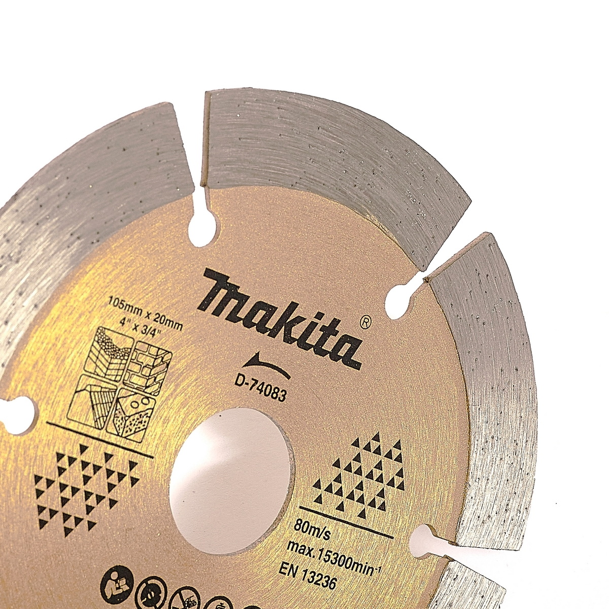MAKITA D-74083 ใบเพชร 4"x1.8mm น้ำ,แห้ง ร่อง-ทอง กระเบื้อง,คอนกรีต,หินอ่อน,อิฐ