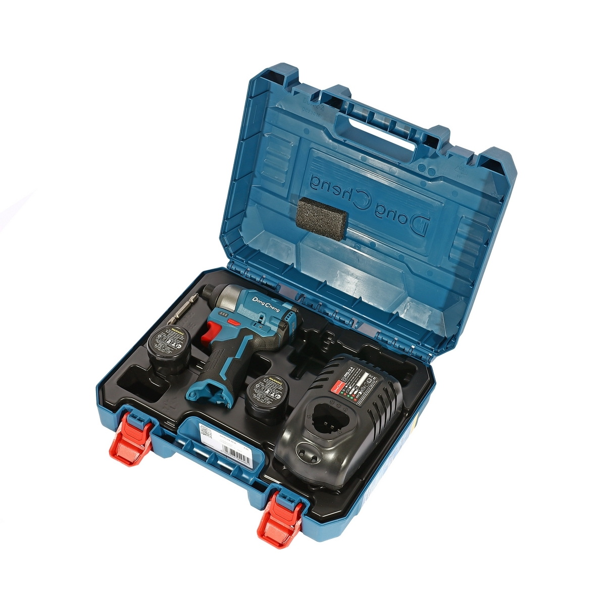 Dong Cheng DCPL04-8-EK ไขควงกระแทกไร้สาย 140Nm. 12V แบตx2