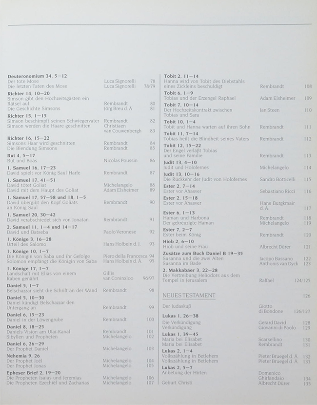 DIE BIBEL IN DER KUNST (ภาพสีตลอดทั้งเล่ม)