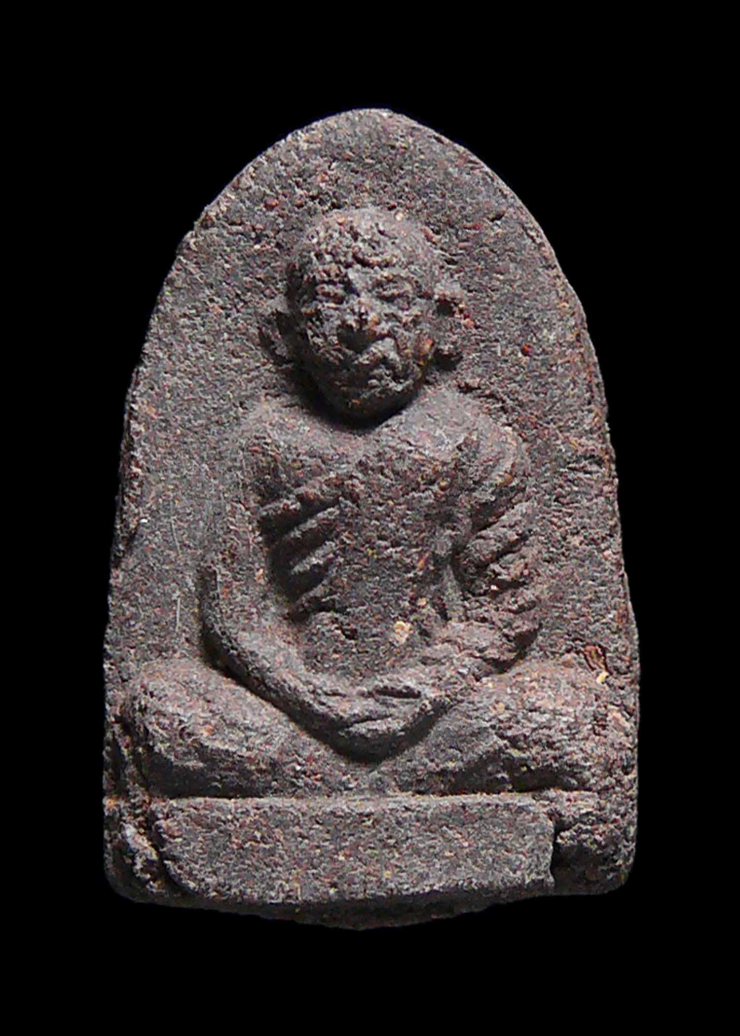 พ่อท่านคล้าย วาจาสิทธิ์ เนื้อว่านชานหมาก ส.ข.๑ พิมพ์เล็ก หลังยันต์สาม สภาพสวยมีหน้ามีตา พิมพ์คมชัดลึก เนื้อหาจัดจ้าน เม็ดแร่ครบสูตร เนื้อชานหมากยุคแรก