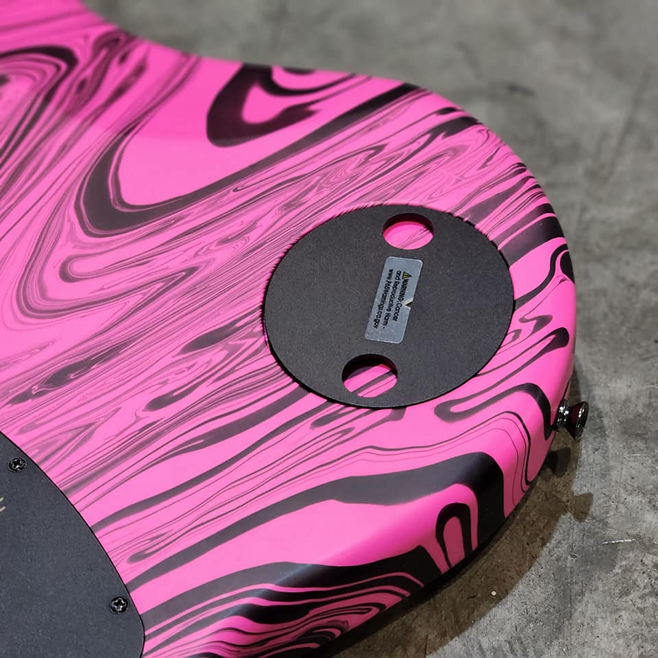 (USED) DINGWALL NG3-6 "Adam Nolly Getgood" Signature Pink Swirled Limited Edition 2021