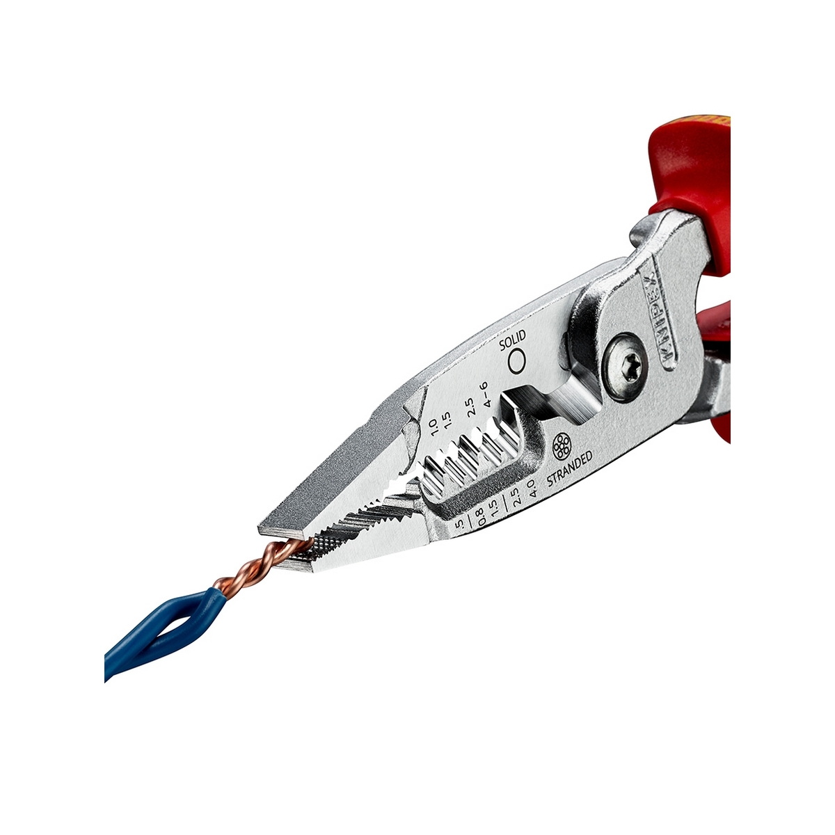 KNIPEX 13 76 200 ME คีมปากรวมงานไฟฟ้า รุ่น Metric 200mm ป้องกันกระแสไฟ 1000V