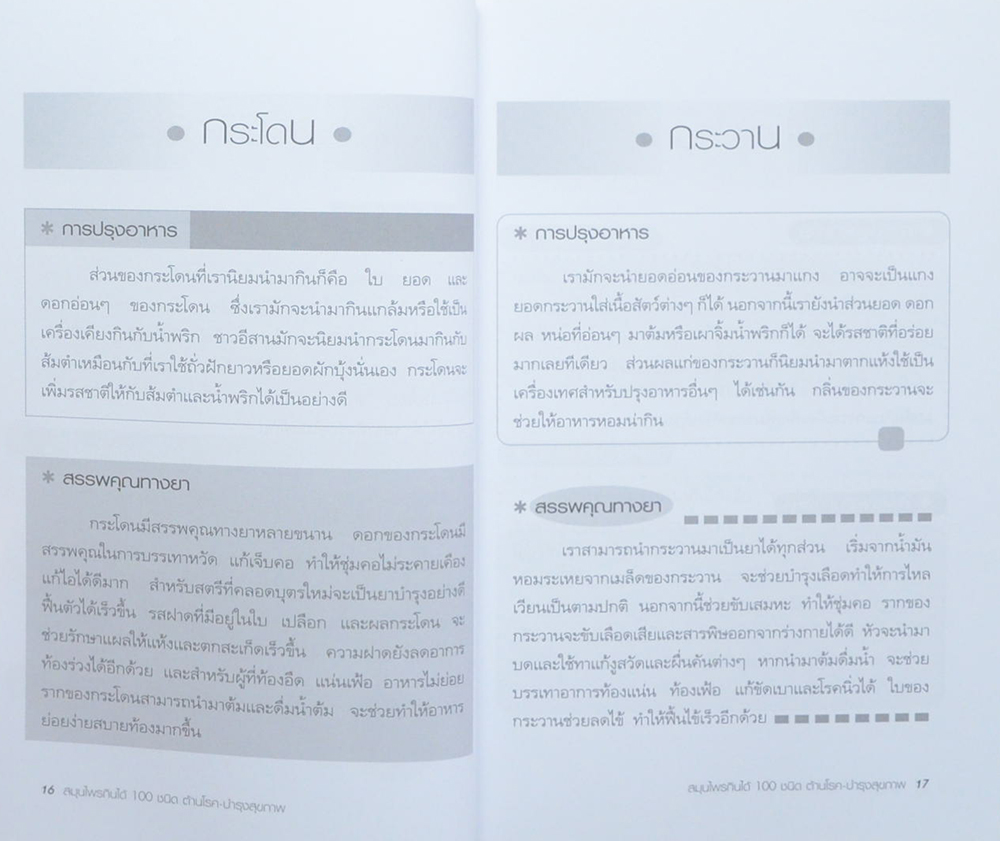 สมุนไพรกินได้ 100 ชนิด ต้านโรค-บำรุงสุขภาพ