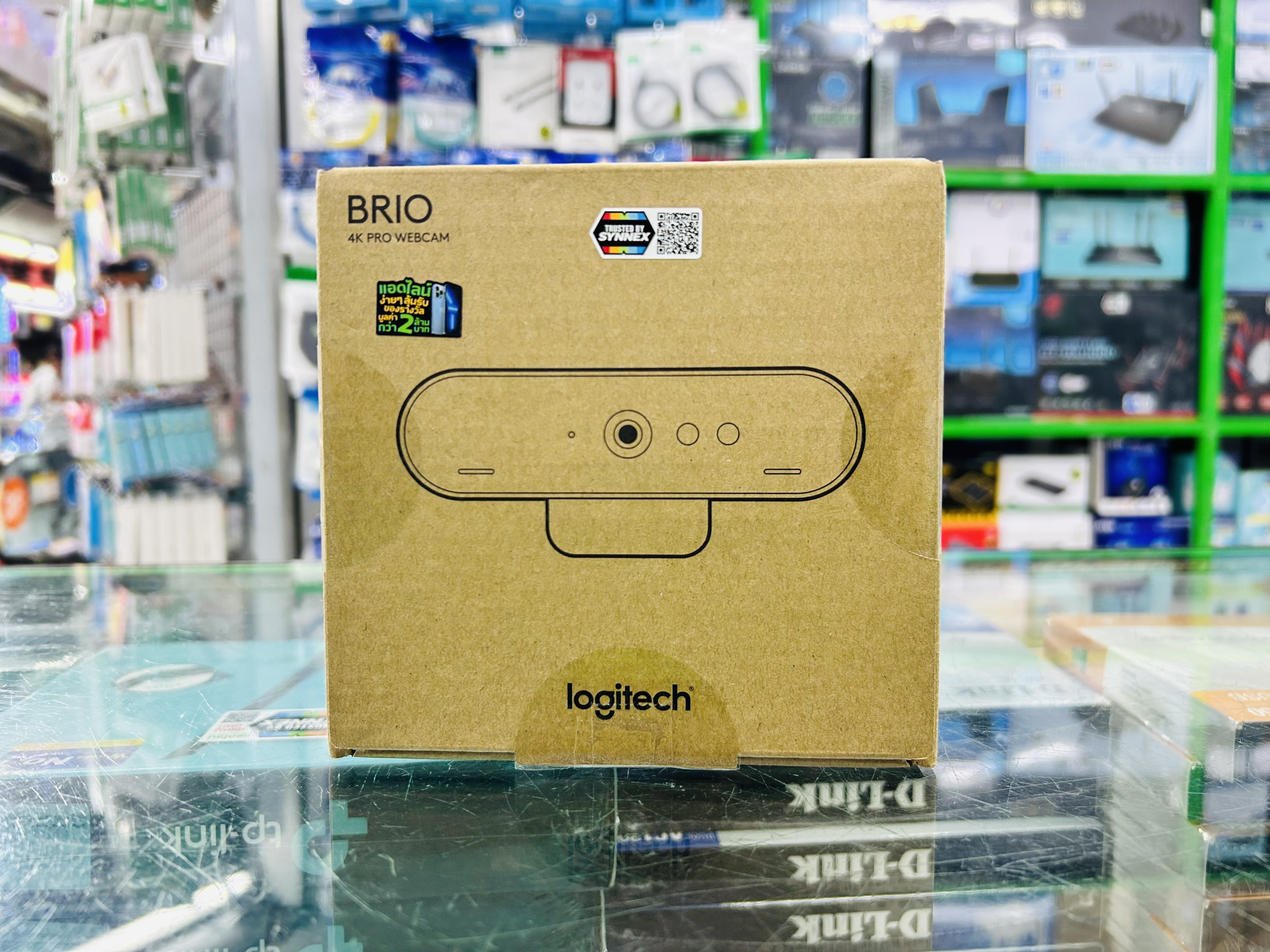 BRIO ULTRA HD PRO WEBCAM เว็บแคม 4K พร้อม HDR และการรองรับ Windows Hello