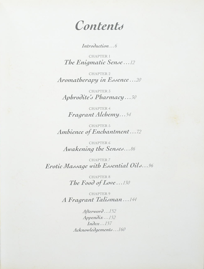 Sensual Aromatharapy Essential oils for lovers