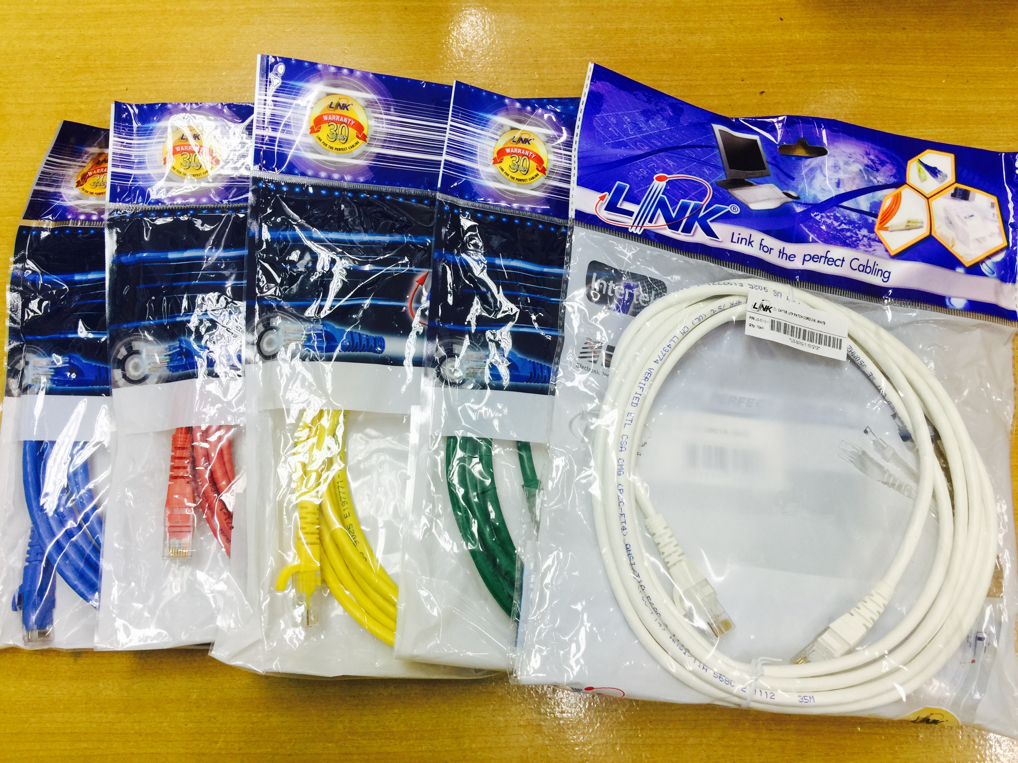 Link UTP cable cat5E 3m.